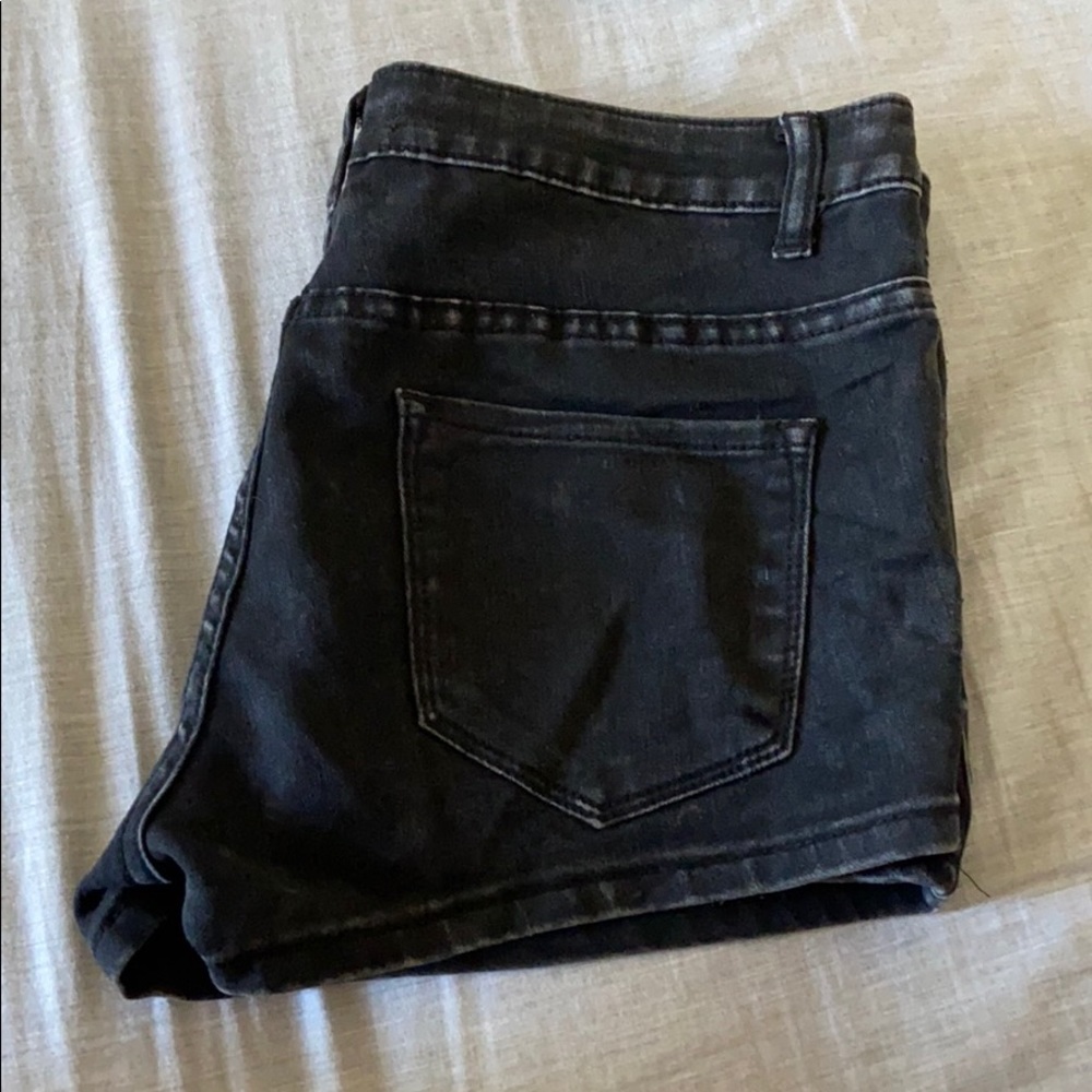 Girls black shorts
